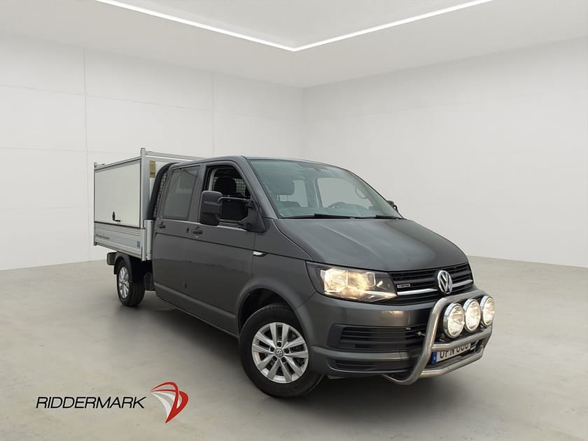 Bild 1 av Volkswagen Transporter Chassi Dubbelhytt 4M Värm Drag Moms Påbyggna