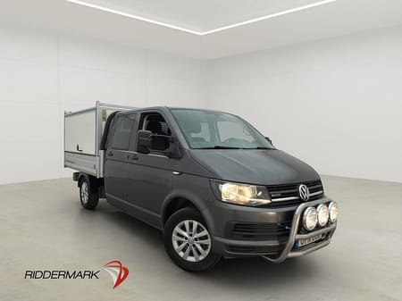 Volkswagen Transporter Chassi Dubbelhytt 4M Värm Drag Moms Påbyggna