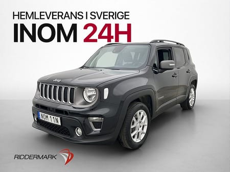 Jeep Renegade 4XE 190hk Kamera Rattvärme CarPlay MOMS
