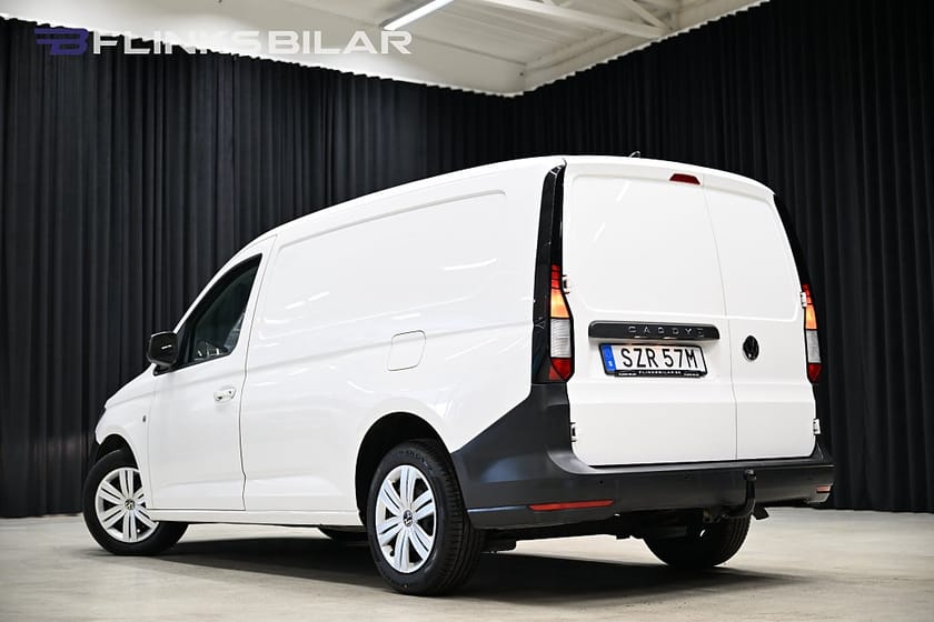 Bild 4 av Volkswagen Caddy Cargo Maxi DSG 122HK Drag|Värmare|Inredning|Backkamera|Leasbar