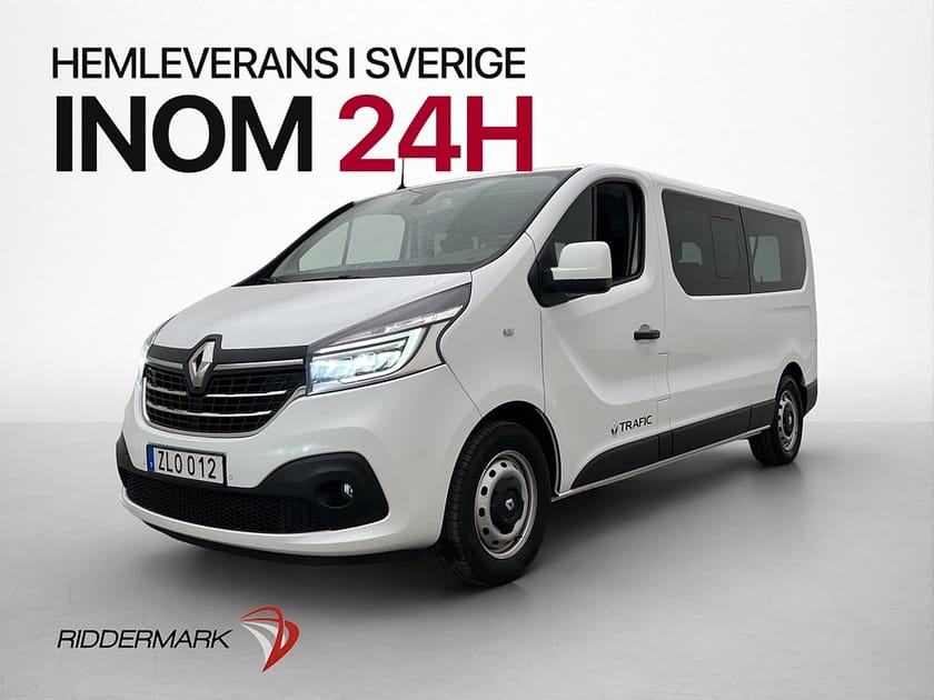 Bild 1 av Renault Trafic Grand Kombi Lång Värm LED Kamera Farthållare 9-Sits