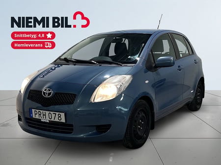 Toyota Yaris 5-dörrar 1.3 VVT-i MultiMode Motorvärmare Kamkedja SoV
