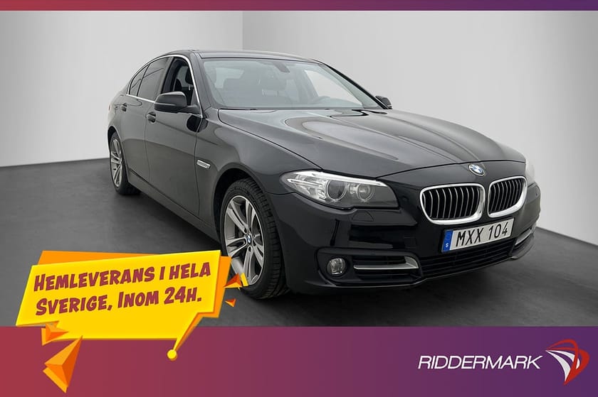 Bild 3 av BMW 530d xDrive Sedan 530 258hk Night-Vision Navi Skinn Drag