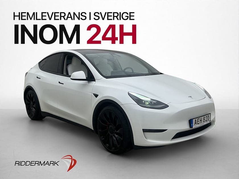 Bild 1 av Tesla Model Y Performance 534hk AP Värmepump Premium Pano
