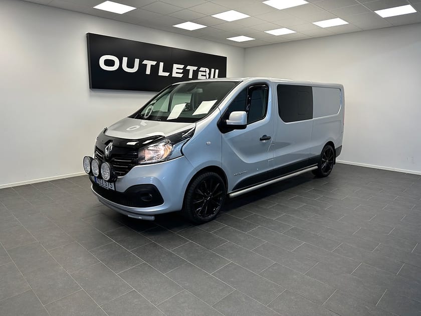 Bild 1 av Renault Trafic Kombi 5 sits 1.6 dCi 125hk Drag Värmare B-kam 20" fälg