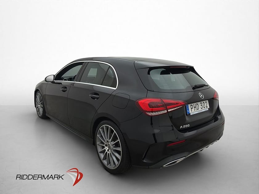 Bild 5 av Mercedes-Benz A 200 A200 AMG Line Pano Kamera Halvskinn 2-Brukare