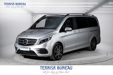 Mercedes-Benz V 250d 4MATIC 3.1t Aut. AMG, Skinn, Webasto, 360°, H. Feste++