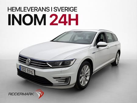 Volkswagen Passat Variant GTE 218hk Kamera Dragkrok CarPlay Ad-fart
