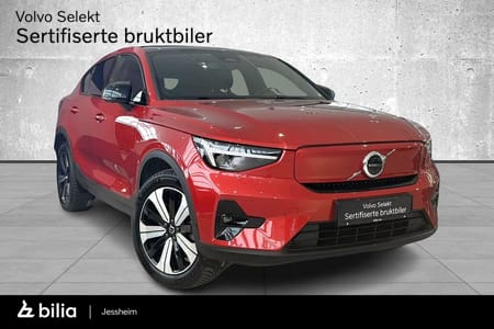 Volvo C40 Recharge Twin 408Hk AWD Ultimate, Hengerfeste, 360*, Panorama, H/K