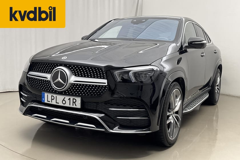 Bild 1 av Mercedes-Benz GLE 350 de 4MATIC Coupé (333hk) AMG Line Burmester