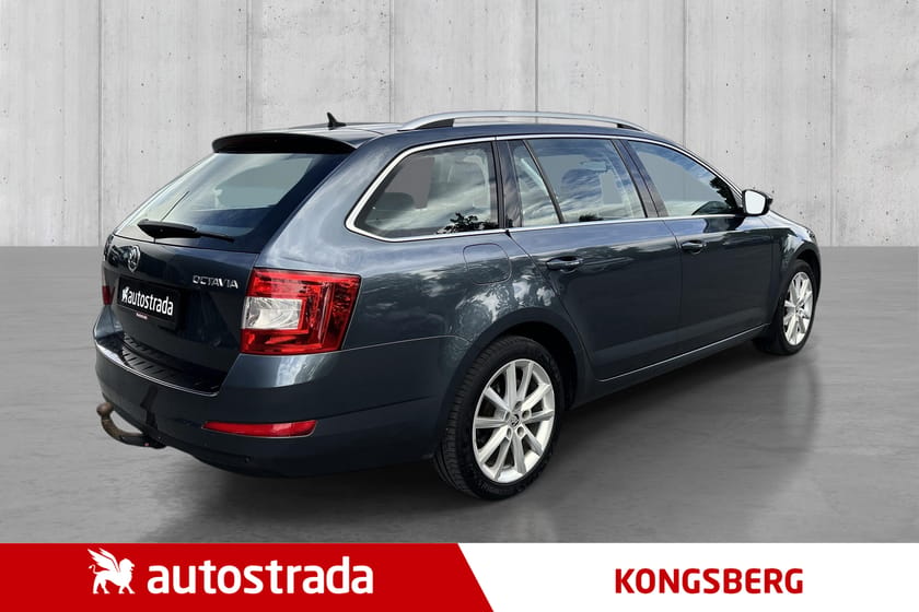Bilde 5 av Škoda Octavia Stasjonsvogn 1,4 150hk Elegance/Webasto/El.skinn/Cruise/Krok/Navi++