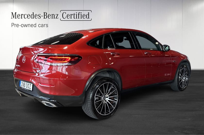 Bild 4 av Mercedes-Benz GLC 300 de Coupé 4MATIC 300de AMG Drag Burm Adaptiv Fart 360°