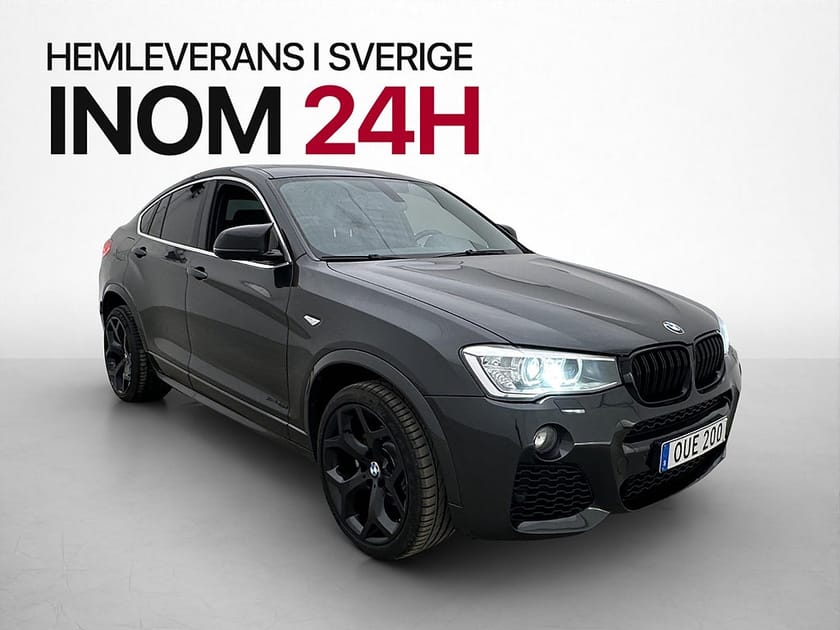 Bild 3 av BMW X4 xDrive35d 313hk M Sport Taklucka Navi H/K Kamera
