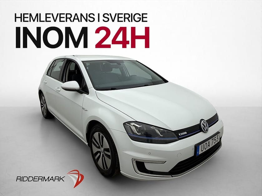 Bild 1 av Volkswagen e-Golf 116hk Kamera Navi Bluethooth Sätesvärme