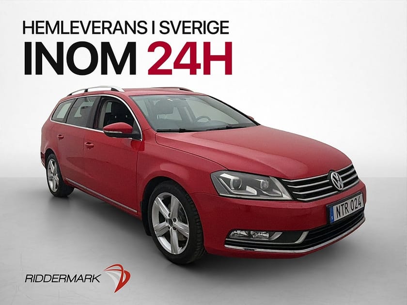 Bild 1 av Volkswagen Passat Variant 2.0 TDI 4M 170hk Dynaudio Skinn Sensorer