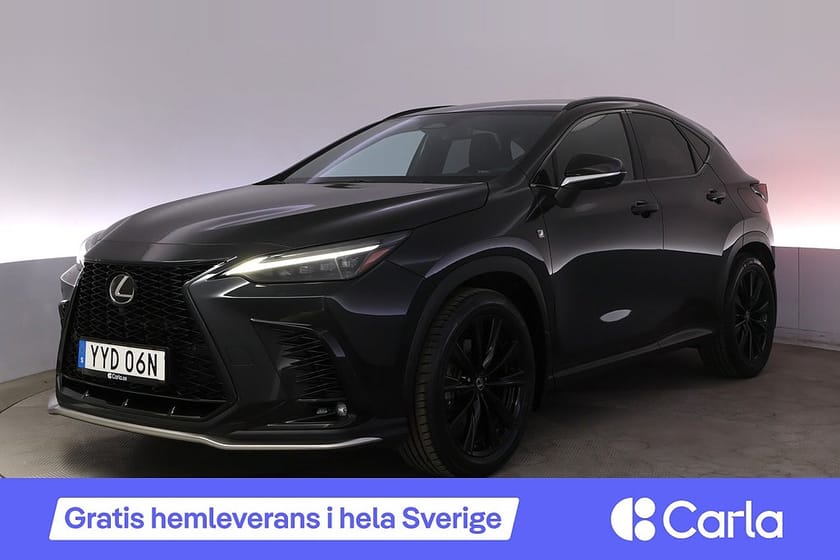 Bild 1 av Lexus NX 450h+ E-CVT F Sport Drag Elstol HUD 360 Navi V-däck