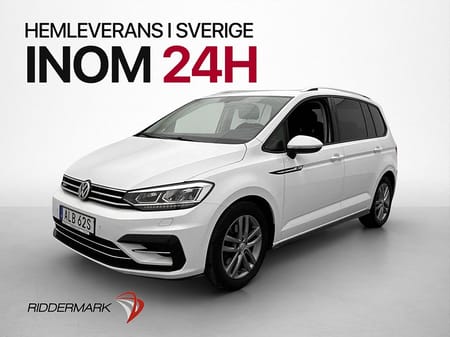 Volkswagen Touran 7-seater 1.5 TSI 7-Sits R-Line Kamera CarPlay Rattv