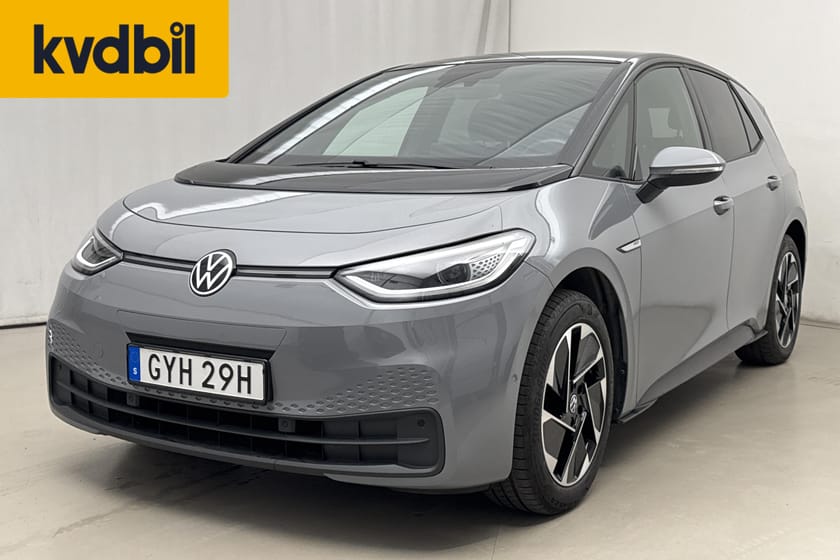 Bild 1 av Volkswagen ID.3 Pro Performance 58kWh (204hk) Designpaket GPS B-Kam CarPlay