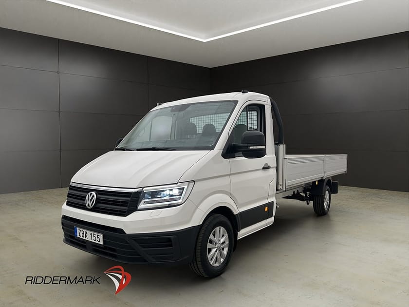 Bild 3 av Volkswagen Crafter Chassi FLAKBIL 177hk Värmare Drag CARPLAY Moms