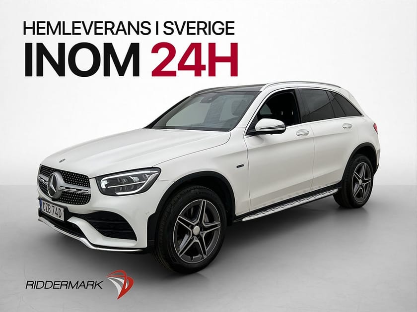 Bild 3 av Mercedes-Benz GLC 300 de 4MATIC AMG Line Pano 360° Dragkrok Skinn Navi