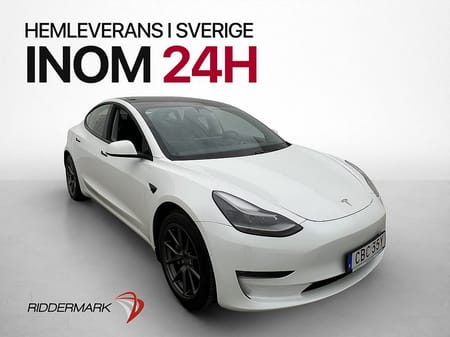 Tesla Model 3 Long Range AWD Svensksåld Rattvärme MOMS