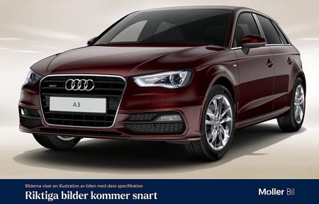 Audi A3 Sportback 2.0 TDI quattro 184hk S-line Drag INKOMMANDE