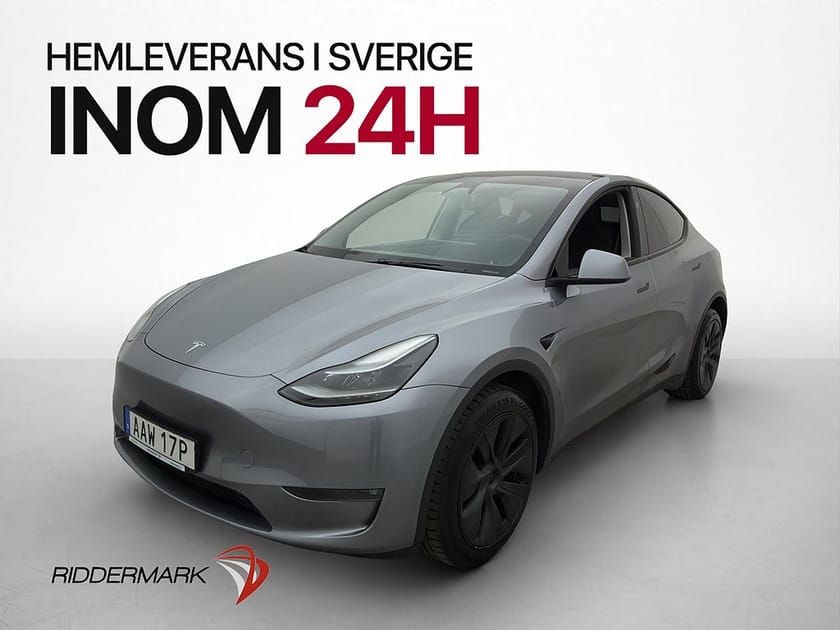 Bild 3 av Tesla Model Y Long Range AWD Dragkrok Rattvärme Svensksåld