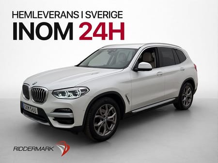 BMW X3 xDrive20d 190hk HiFi Cockpit Kamera Navi CarPlay Drag