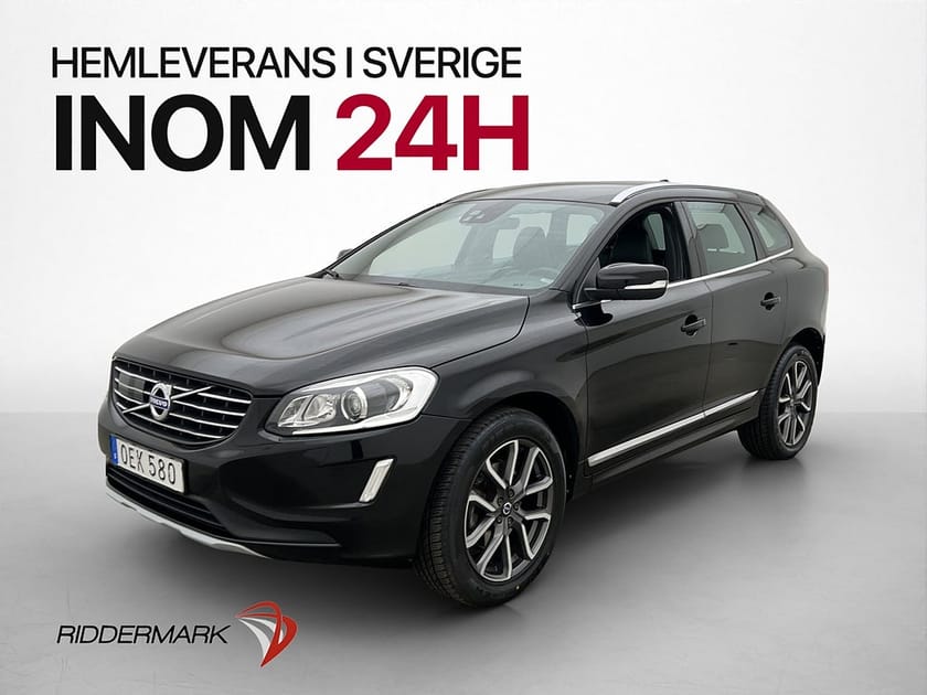 Bild 1 av Volvo XC60 D4 AWD Classic Summum VOC D-Värmare Kamera Skinn
