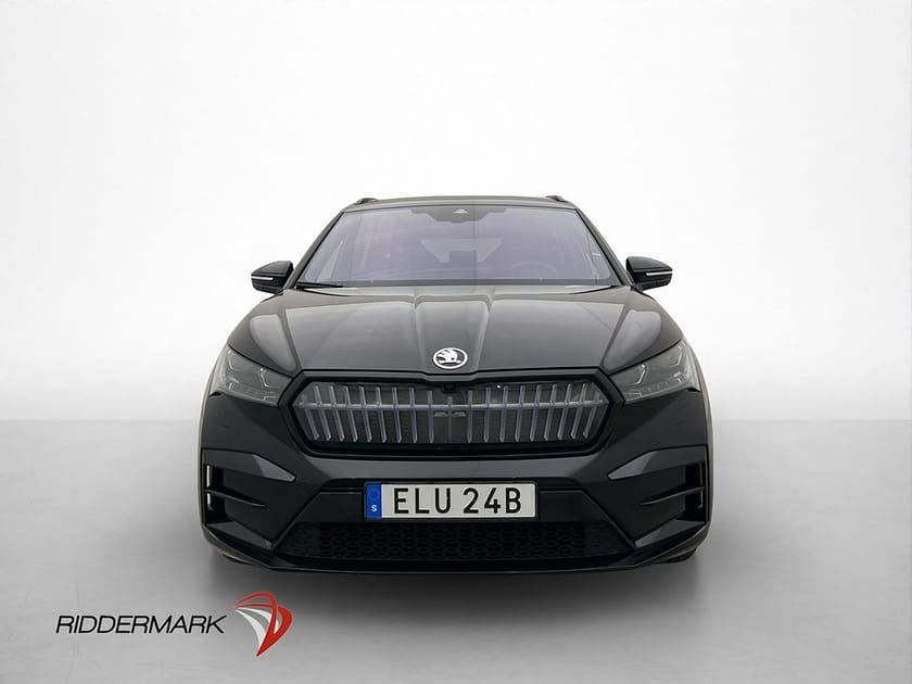Bild 2 av Škoda Enyaq RS iV Skoda 299hk Drag 360° HUD Canton Crystal Face MOMS
