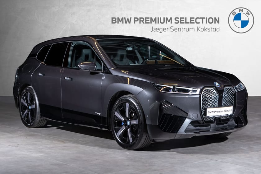 Bilde 1 av BMW iX xDrive40 Sportspakke Pano Krok H/K A.Cruise HeadUP