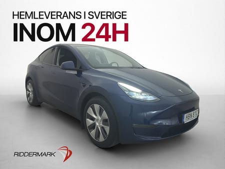 Tesla Model Y Long Range AWD Drag Pano Skinn Kamera Värmare