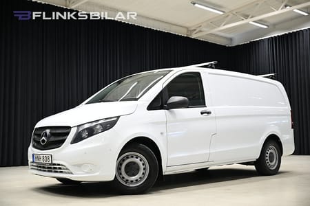 Mercedes-Benz Vito 116 CDI 2.8t 163HK Automat|Inredd|Uppvärmt-skåp|Moms|SeUtr!