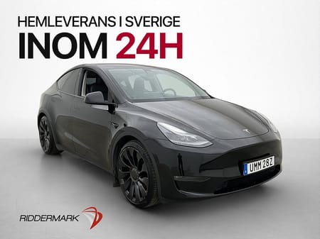 Tesla Model Y Performance AWD 534hk Pano MOMS Dragkrok Skinn