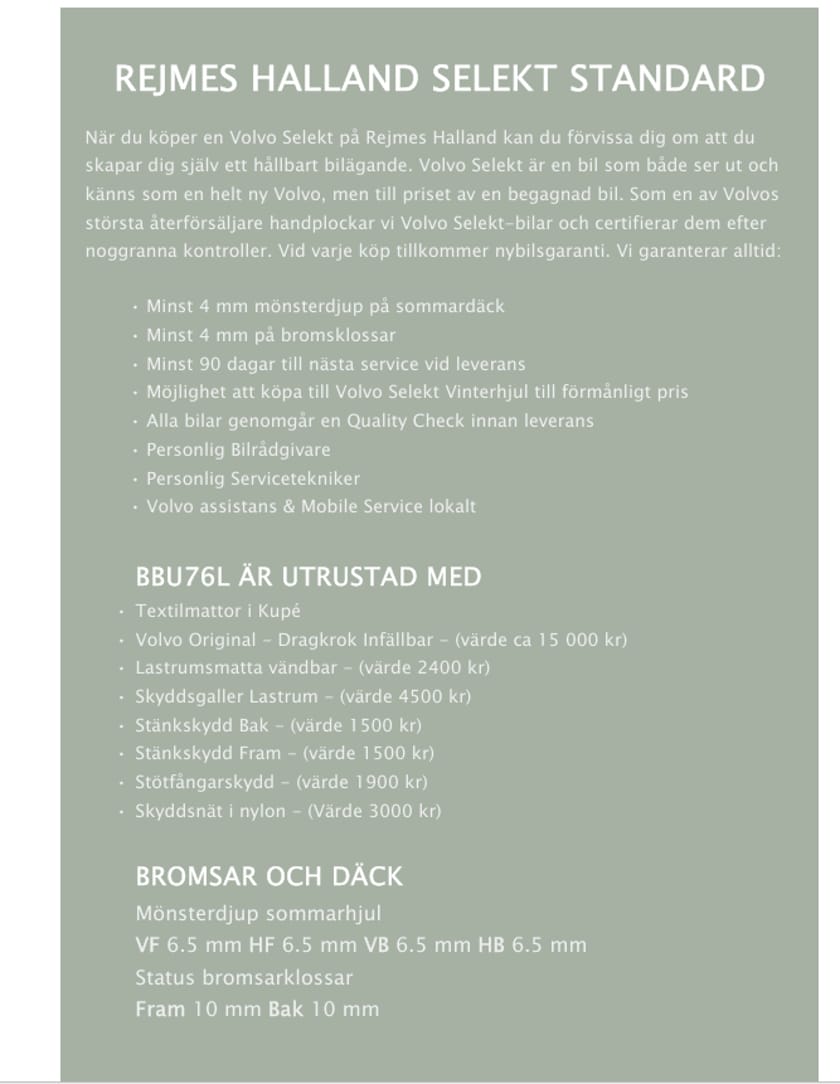Bild 4 av Volvo V90 T6 Plus Dark Nordic Edition