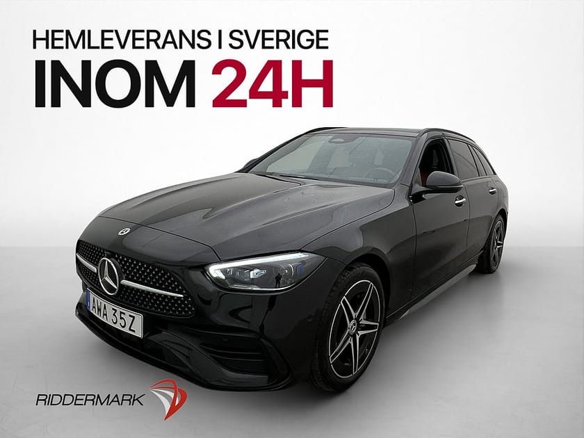 Bild 3 av Mercedes-Benz C 300 T e AMG Line Pano Burmester 360° Drag