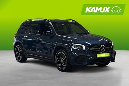 Mercedes-Benz GLB 200 d 4MATIC AMG Premium Plus 7-Sits Pano Värmare Drag Widescreen 360-kam En ägare!
