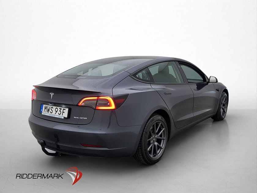 Bild 5 av Tesla Model 3 Long Range AWD Dragkrok Autopilot Svensksåld