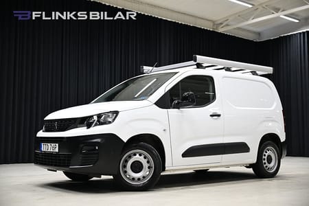 Peugeot Partner Utökad Last 130HK Automat|Drag|Värmare|Takkorg|Lågmil|EnÄgare|Moms