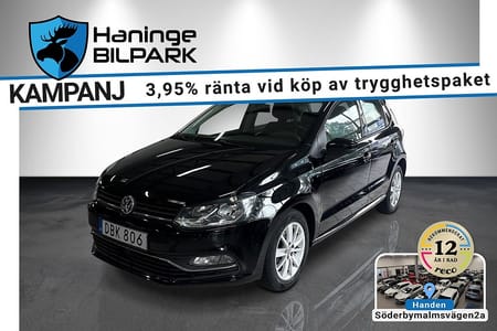 Volkswagen Polo 5-DR 1.2 TSI SUPERDEAL 3.95% / BT / LÅGMILAD