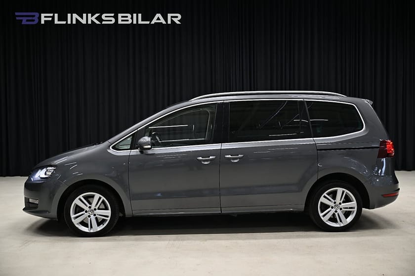 Bild 2 av Volkswagen Sharan DSG TSI 150HK 7-Sits|Premium|Läder|Eldörrar|Moms|SeUtr!