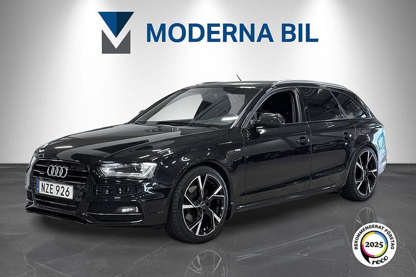 Bild 1 av Audi A4 Avant 2.0 TDI 177hk S-Line Quattro Drag 19 tum Baslåda