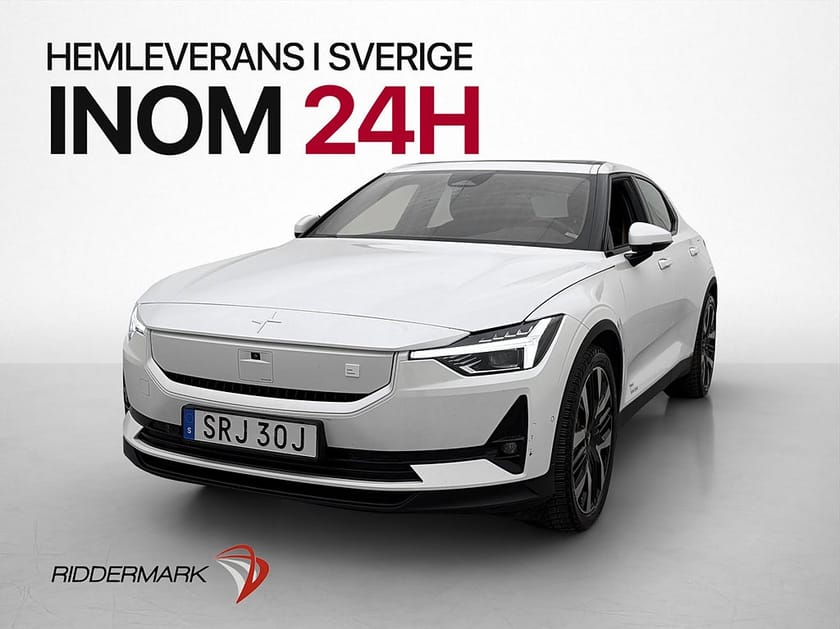 Bild 4 av Polestar 2 Long Range Dual Motor Performance H/K 360° Pano MOMS
