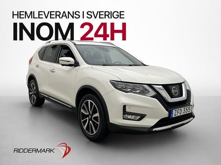 Nissan X-Trail 1.6 130hk 7-Sits Panorama Skinn 360° Navi