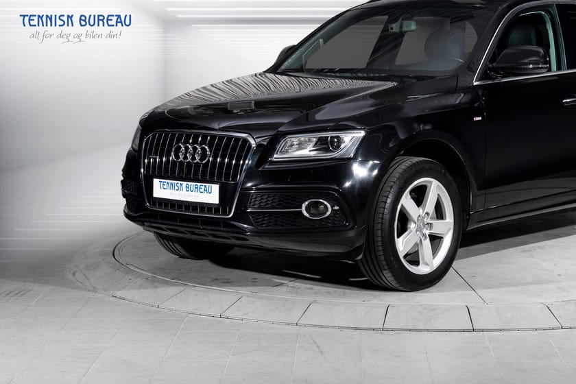Bilde 2 av Audi Q5 2,0 TDI Quattro Aut. S Line, Skinn, Webasto, H.Feste+