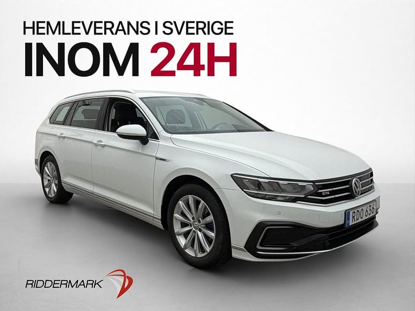 Bild 1 av Volkswagen Passat Sportscombi GTE 218hk M/K-Värmare Navi P-Sensorer