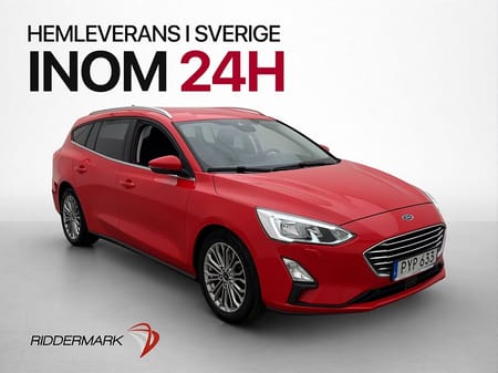 Ford Focus Kombi 1.0 EcoBoost 125hk Titanium Kamera Rattvärme