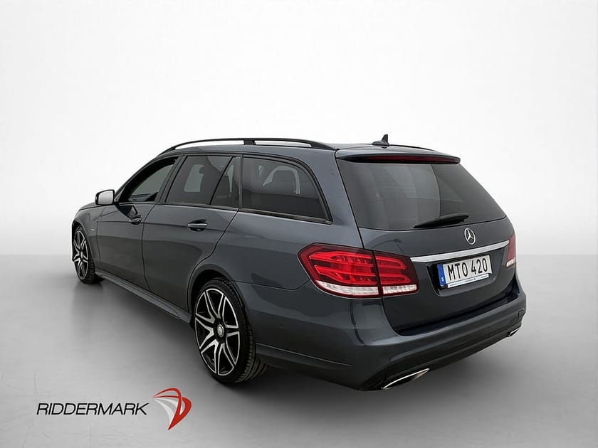 Bild 4 av Mercedes-Benz E 220 T BlueTEC E220 170hk AMG Night Navi Sensorer Halvskinn