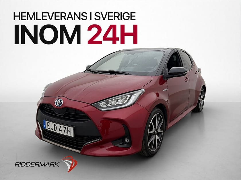 Bild 3 av Toyota Yaris Hybrid 116hk Style Halvskinn Kamera 0,32l/Mil