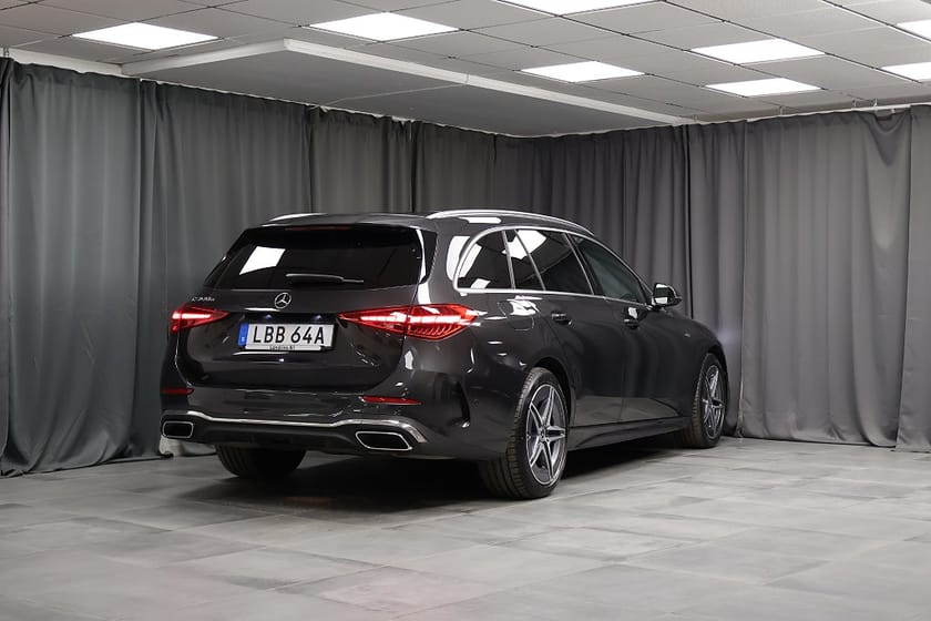 Bild 2 av Mercedes-Benz C 300 T e AMG Avdanced Plus Drag LED Backkamera MOMS